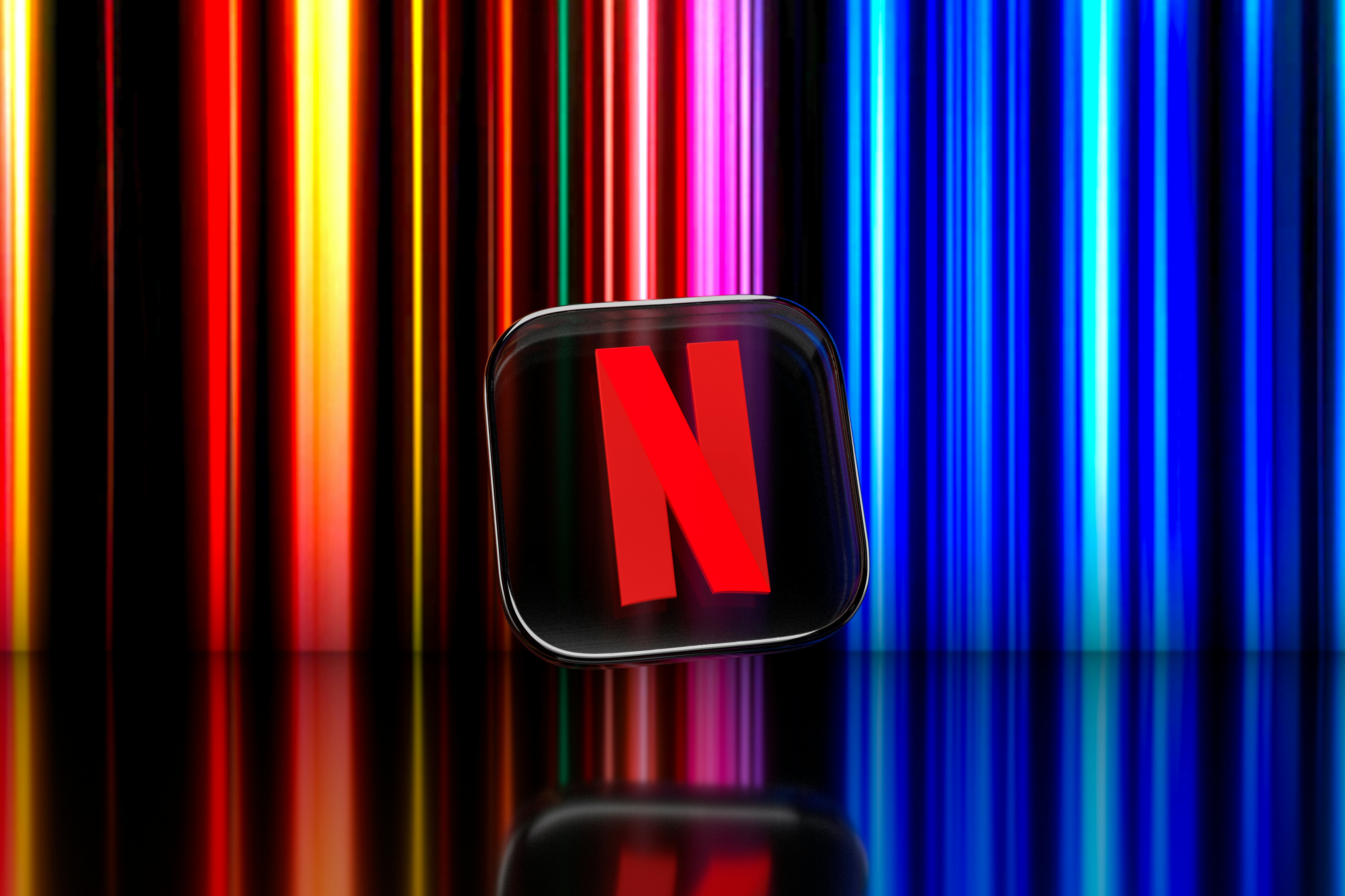 Netflix app icon (Logo) — in 3D. More 3D app icons like these are coming soon. You can find my 3D work in the collection called